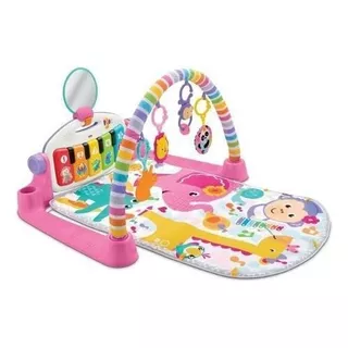 Juguete Para Bebé Fisher-price Gimnasio Piano Pataditas Rosa