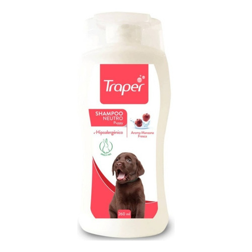 Shampoo Para Perro Cachorro Traper Neutro