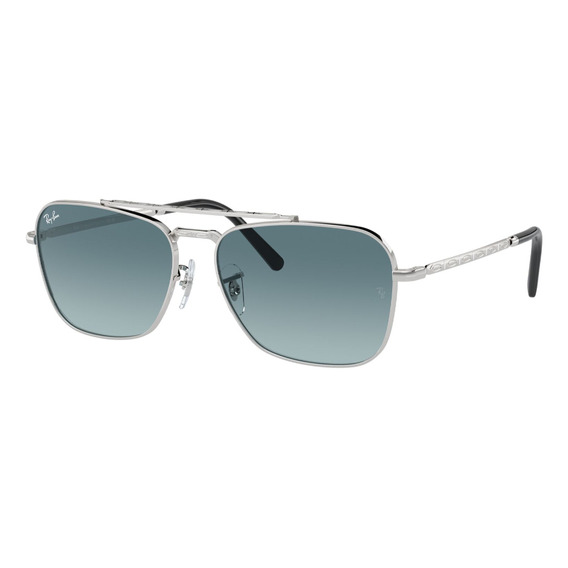 Gafas De Sol New Caravan Silver Ray-ban Originales Color Plateado