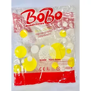 50 Unidades Balao Bubble 18 Polegadas Silicone Transparente