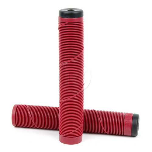 Puños Bicicleta Bmx Primo Chase Grip - Color Dark red