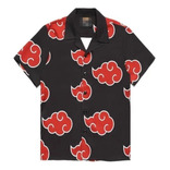 Naruto Uchiha Itachi Akatsuki Cosplay Nubes Camisa