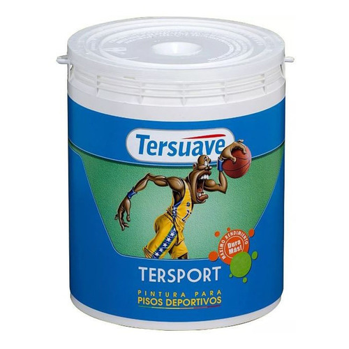 Pintura Pisos Deportivos Latex Tersuave 4lt - Colores