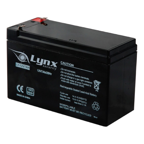 Bateria Carga Seca 12v 7 Amperios