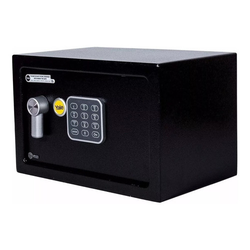 Caja Fuerte De Seguridad Electronica Activacion Yale Mx84835 Color Negro