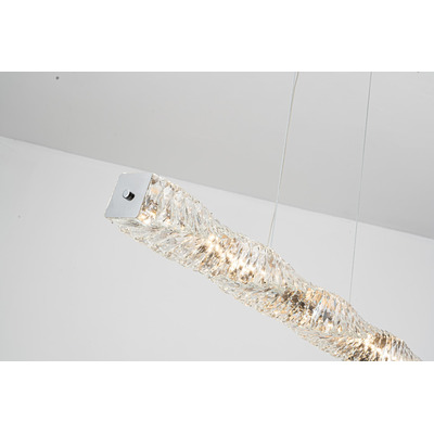 Colgante Led Cristal Alta Calidad G42 Control Remoto Tz
