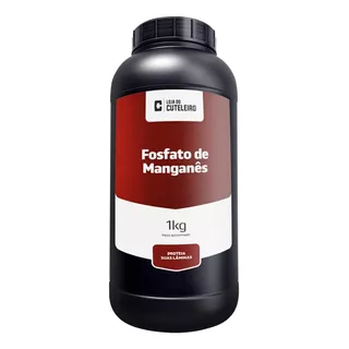 Fosfato De Manganês Liquido 1 Kg Facas Cutelaria Bom Frete