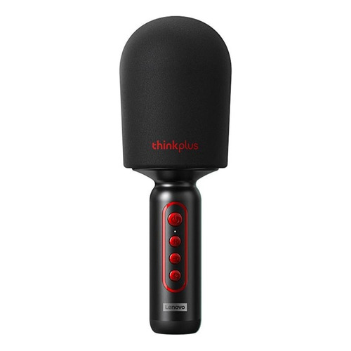 Micrófono Bluetooth negro Lenovo M1 Karaoke con altavoz negro