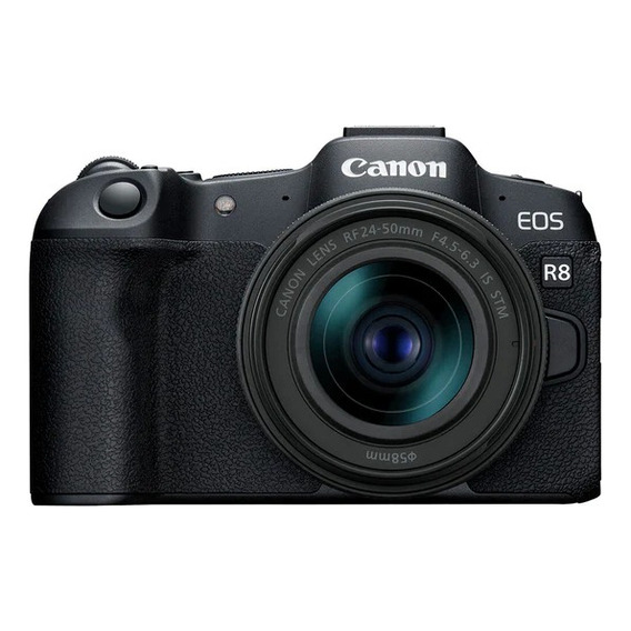 Cámara Digital Canon Eos R8 + Lente 24-50mm Original