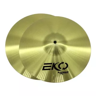 Prato Hi Hat Chimbal 13 Krest Eko Ecol13hh Brass