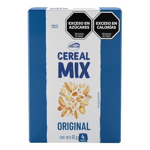 Barra Cereal Mix Sabor Original X 4 Unidades