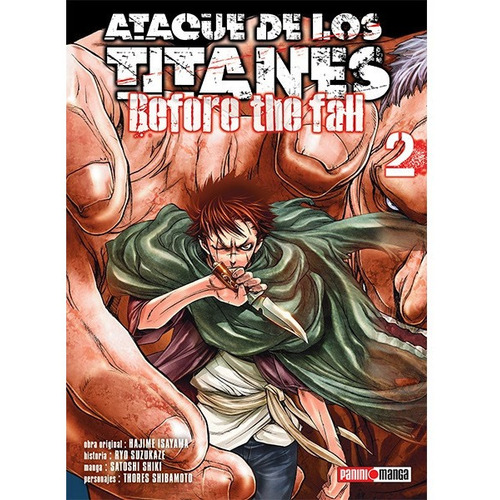 Manga Ataque De Los Titanes - Before The Fall N°2, Panini