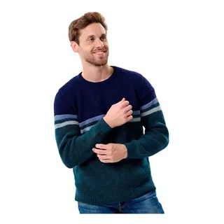 Sweater De Hombre Maitei Hilado Lana Mauro Sergio