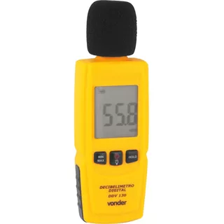 Decibelímetro Digital Profissional 130db Ddv130 - Vonder