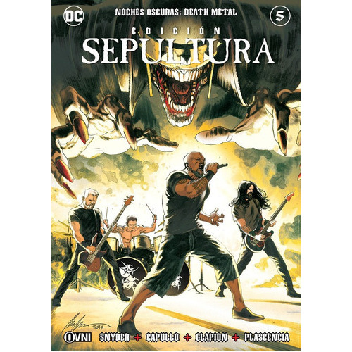 Death Metal 5 (Edición Sepultura), De Snyder. Editorial Ovni Press, Tapa Blanda En Español, 2021