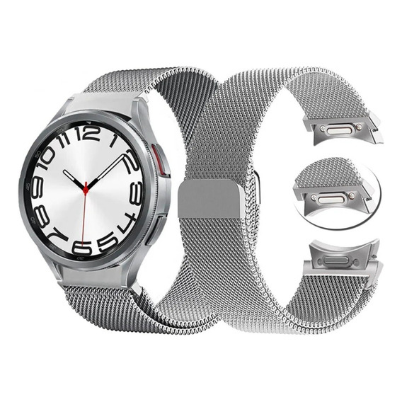 Correa Malla Compatible Galaxy Watch 6 Cierre Magnético