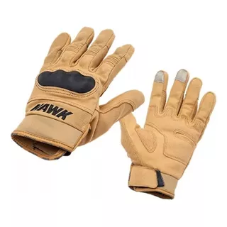 Guantes Moto Hawk City Army Tactil Protecciones Talle Xl