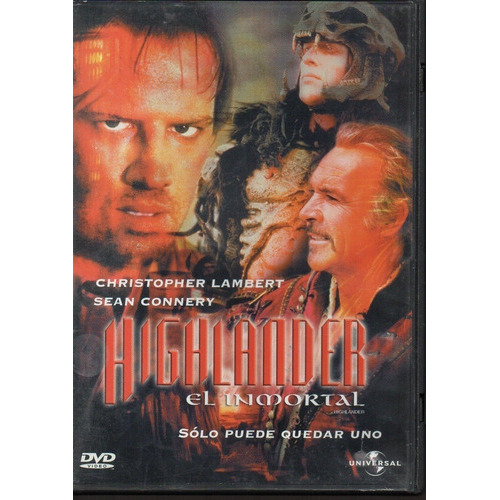 Highlander El Inmortal Christopher Lambert Pelicula Dvd