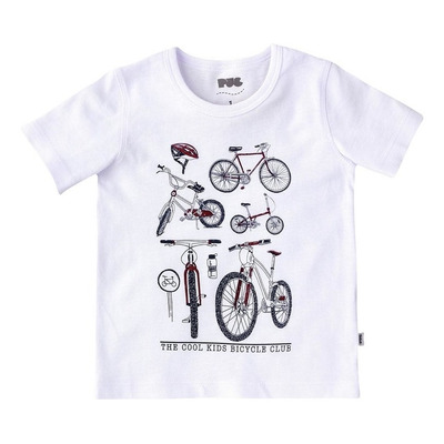 Camiseta Varon Puc  Tm - Blanco Bici- Flaber 