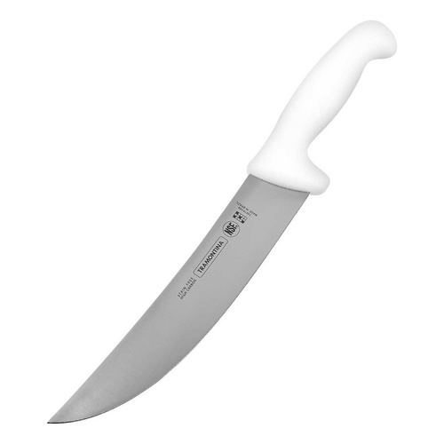 Cuchillo Carnicero Tramontina Master 24610/088 8 PuLG Color Blanco