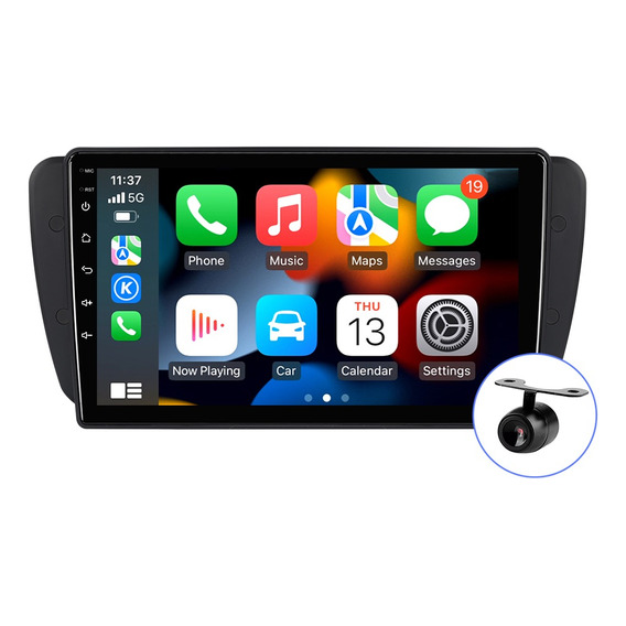 Estéreo 2gb Carplay Cámara Para Seat Ibiza 2009-2015 Gps Kit