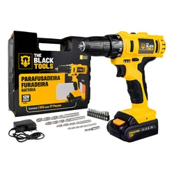 Parafusadeira Furadeira Sem Fio Bateria 12v P/ Madeira Metal Cor Amarelo/Preto Frequência 60 110V/220V no Mercado Livre com oferta e cupom de desconto