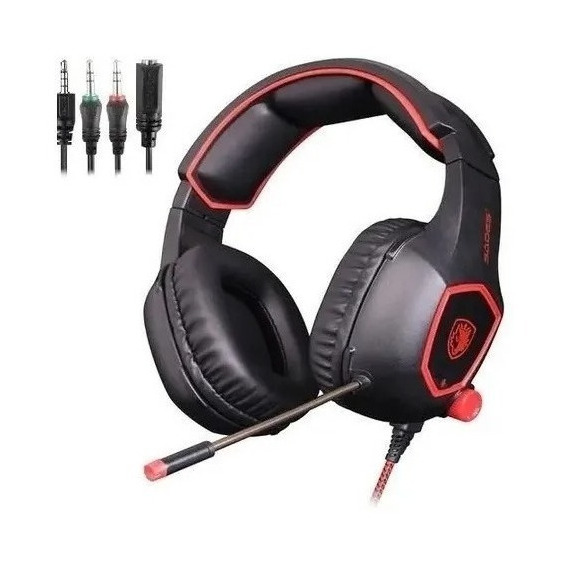 Auricular Gamer Sades Sa 818 Ps4/ Xbox /pc