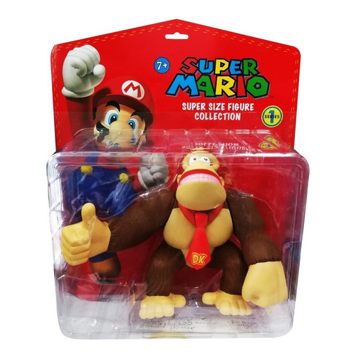 Donkey Kong Gran Figura 14cm Colección Super Mario 