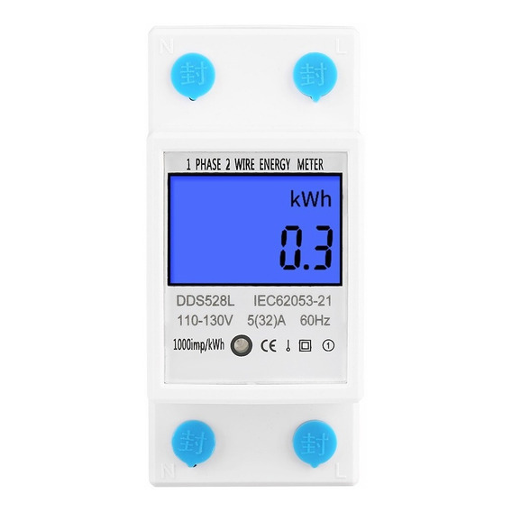 Medidor Electricidad Monitor Consumo Electrico 110-130v
