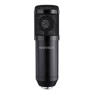 Micrófono Newvision Nw-700 Condensador  Cardioide Negro