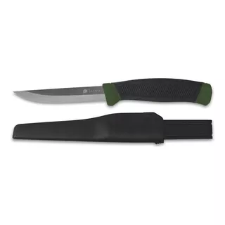 Cuchillo Trento Fisherman 210 Filetear Pesca Caza + Vaina Color Negro