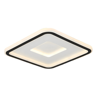 Plafon Led Moderno Fiat L 19199 40x40 30w Negro