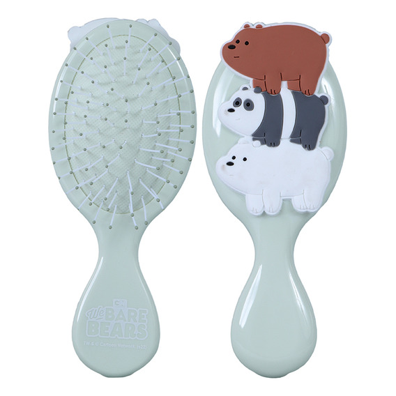 Miniso Cepillo Para Cabello We Bare Bears Sintético 14.5 Cm