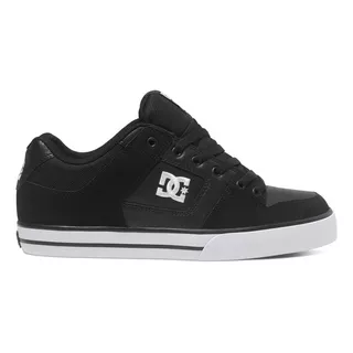 Zapatillas Dc Shoes Pure Black/white (bkw) - Big Buey -