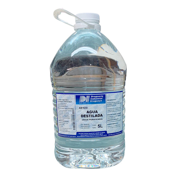 Agua Destilada 5l - Diu
