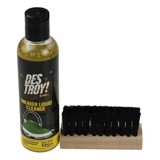 Kit Limpieza Shampoo + Cepillo Sneaker Tenis Destroy Ssl