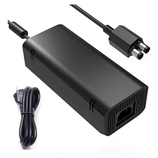 Fonte Para Xbox 360 2 Pinos Slim Bivolt 100% Compatível 