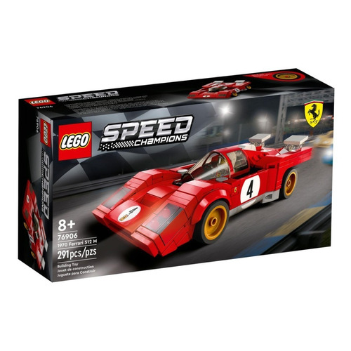 Lego 1970 Ferrari 512 M 76906 Cantidad de piezas 291