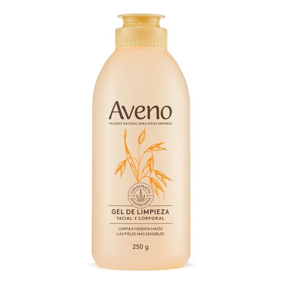 Aveno Gel De Limpieza Pieles Sensibles Y Reactivas X 250 Ml