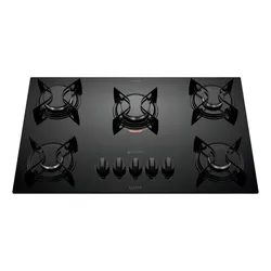 Cooktop 5 Bocas A Gás Atlas U Top Mesa De Vidro Preto Bivolt 110V/220V no Mercado Livre com oferta e cupom de desconto