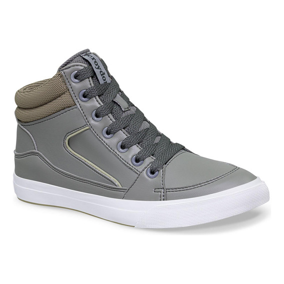 Tenis Indus Gris Para Hombre Croydon