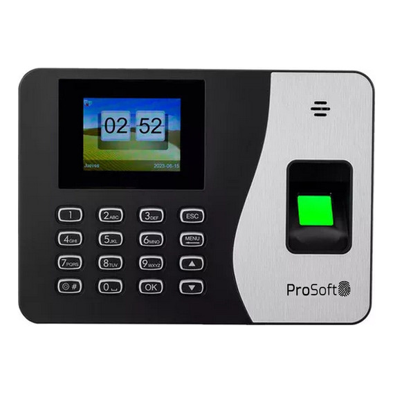 Reloj Control Horario Biometrico Huella Usb Prosoft