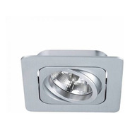 Luminaria Spot De Embutir Aluminio Quadrado Ar70