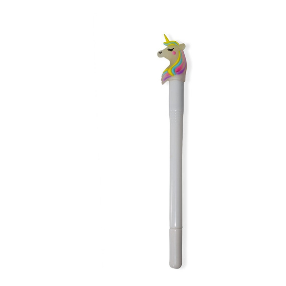 Lapiceras Unicornio Con Luz Led Linterna Escuela Niñas