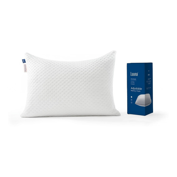 Almohada Luuna Memory Foam Ajustable, King Size