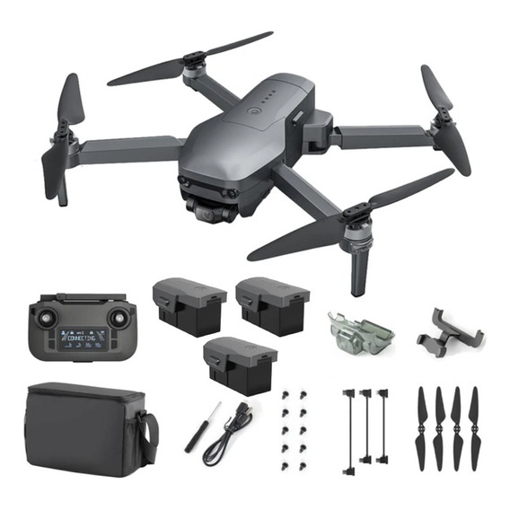 Drone Toysky Csj 193e 4k Combo 3 Baterías