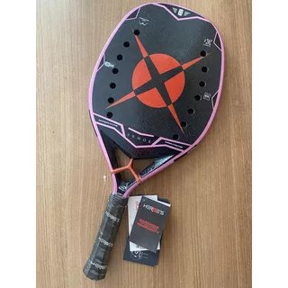 Raquete Beach Tennis Heroes Armor Cor Rosa-claro