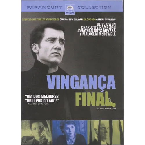 Dvd Original - Vingança Final - Clive Owen - Dublado - Filme - Novo Lacrado, Filme e Série Paramount Nunca Usado 63825731