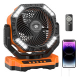 Ventilador De Camping Recargable De 40000 Mah Ventilador