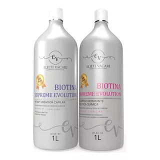 Kit Biotina Ev (shampoo E Progressiva)